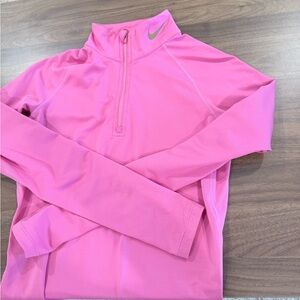 Nike Vibrant Pink Athletic Pullover